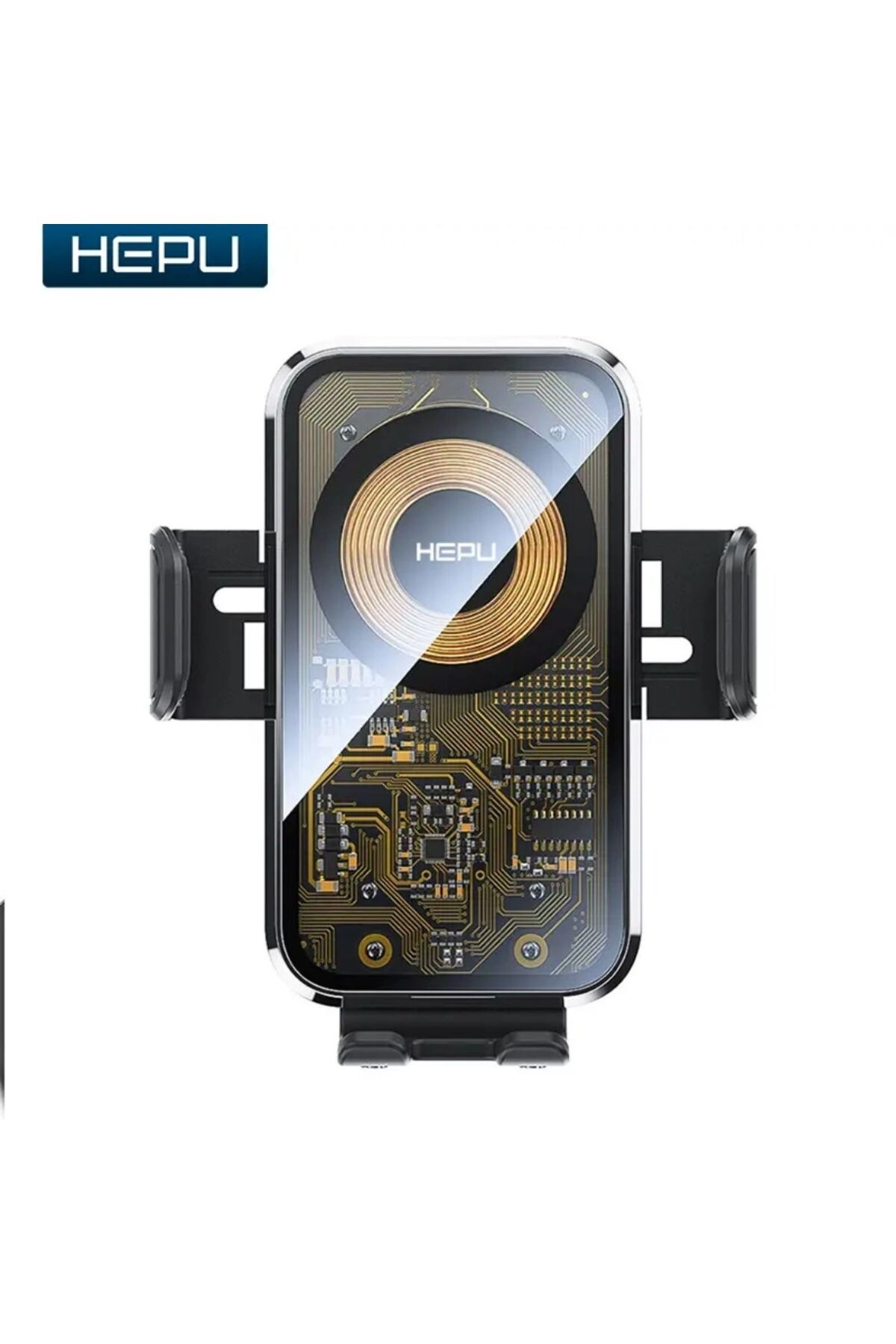 Hp-w06 15w Kablosuz Şarj Ve Araç Içi Torpido Üstü- Petek Telefon Tutucu