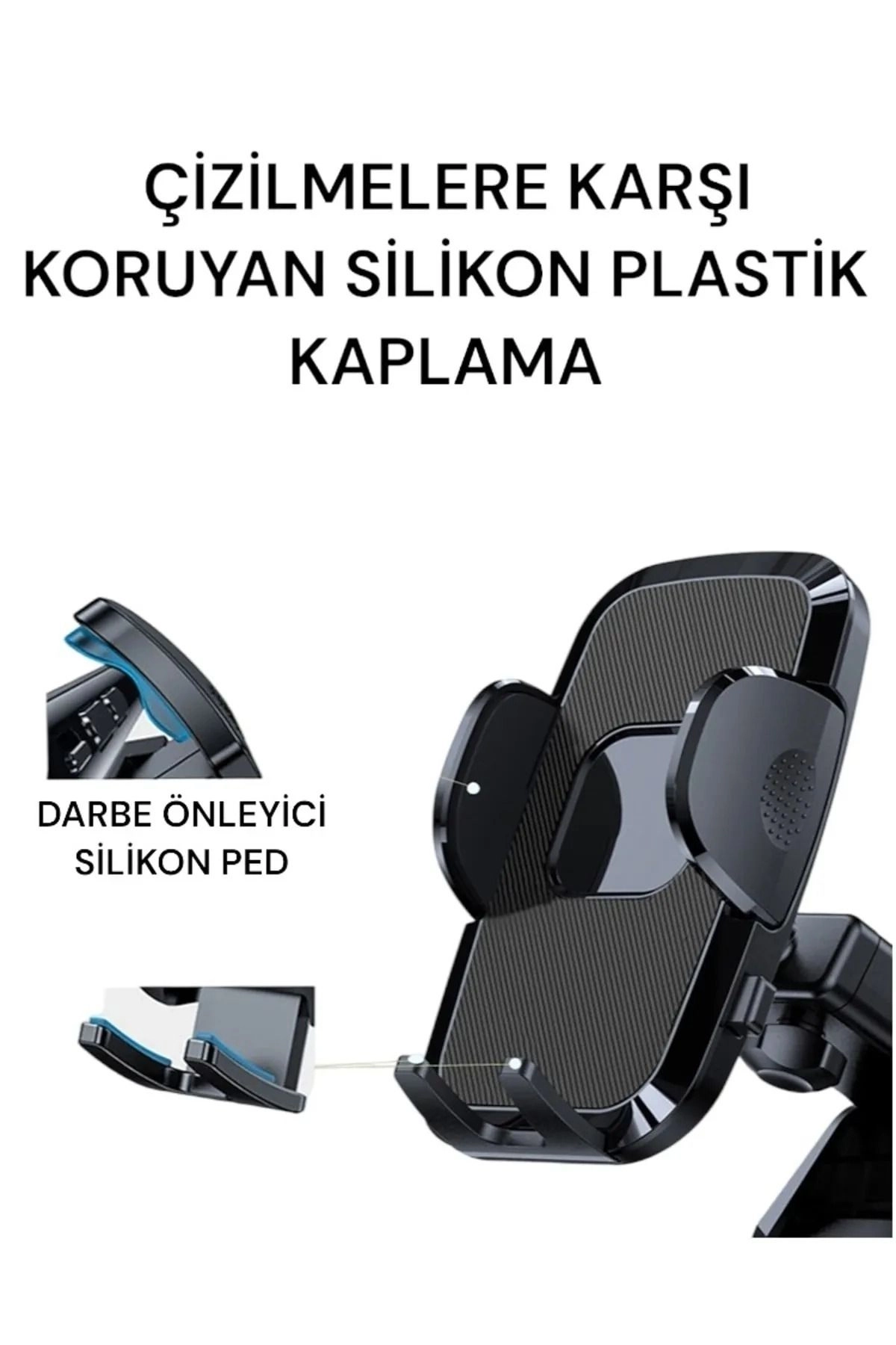 Araç Içi Otomatik Telefon Tutucu Cam Ve Torpido Için PREMİUM Versiyon HEPU HP-A01