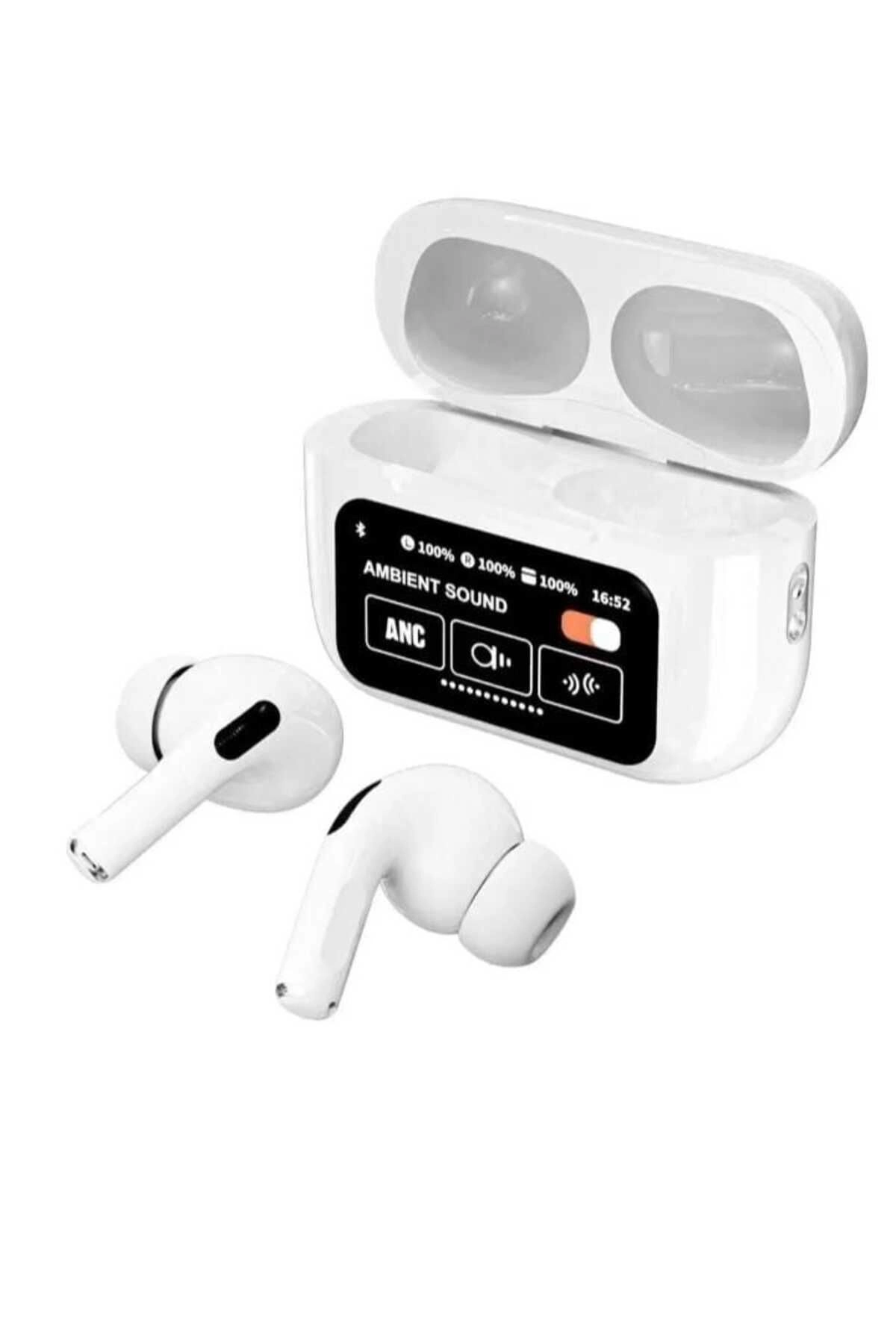 ENC A9 PRO Dokunmatik Dijital Ekranlı Aktif Gürültü Engelleme Bluetooth Kulaklık