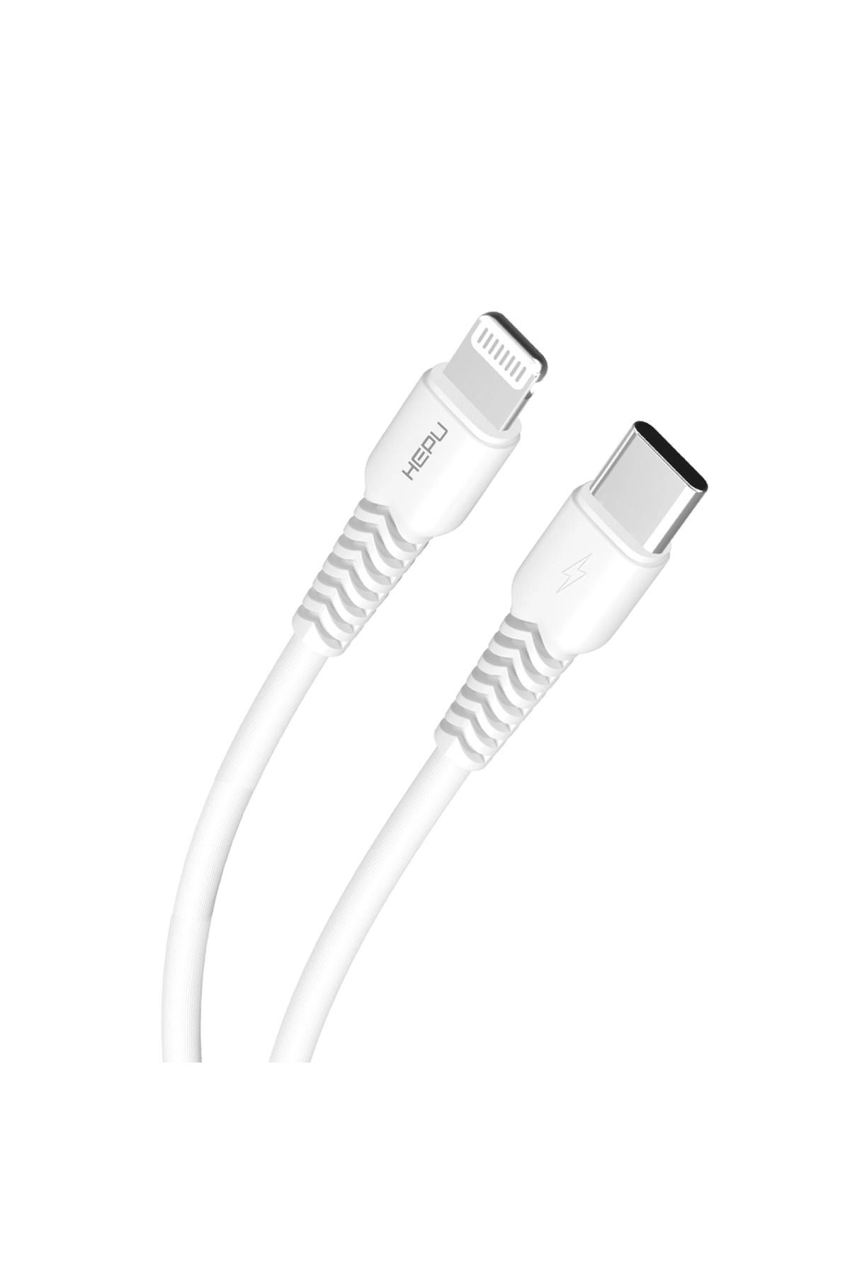 HP-421 Mild Type-C - Iph Lightning PD20W Şarj Kablosu 1mt Beyaz