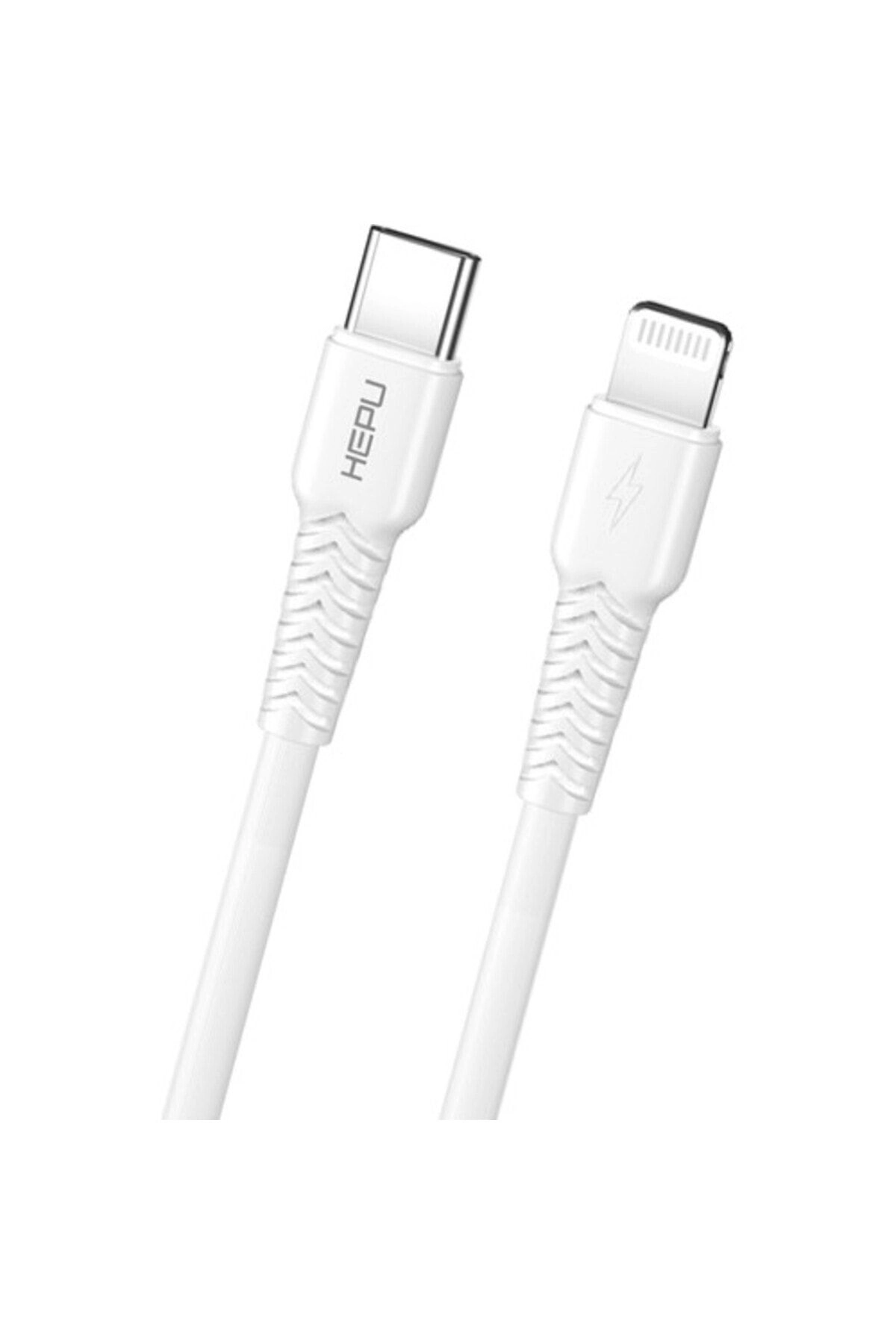 HP-421 Mild Type-C - Iph Lightning PD20W Şarj Kablosu 1mt Beyaz