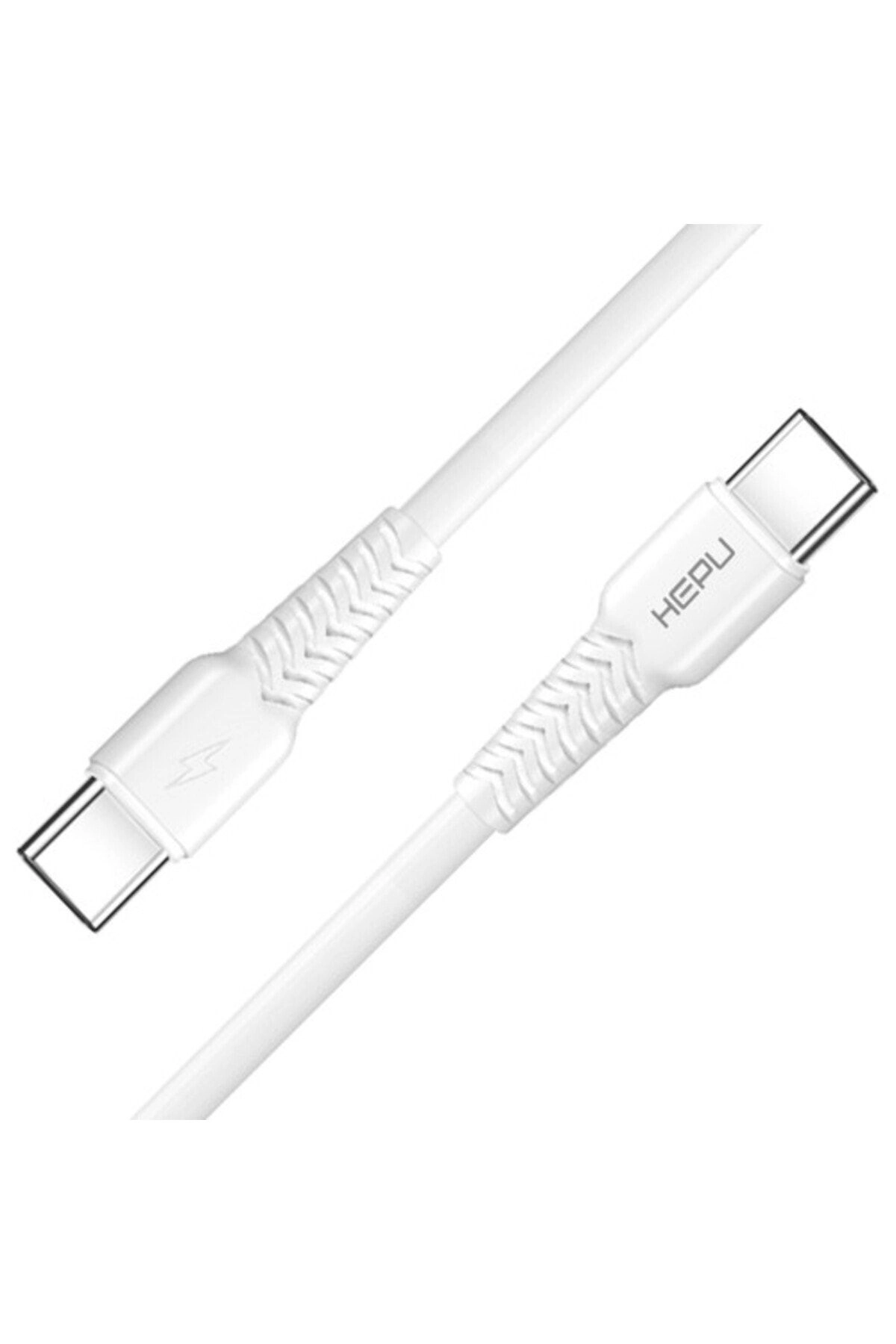 HP-420 Mild Type-C - Type-C Qc3.0 20W Şarj Kablosu 1mt Beyaz