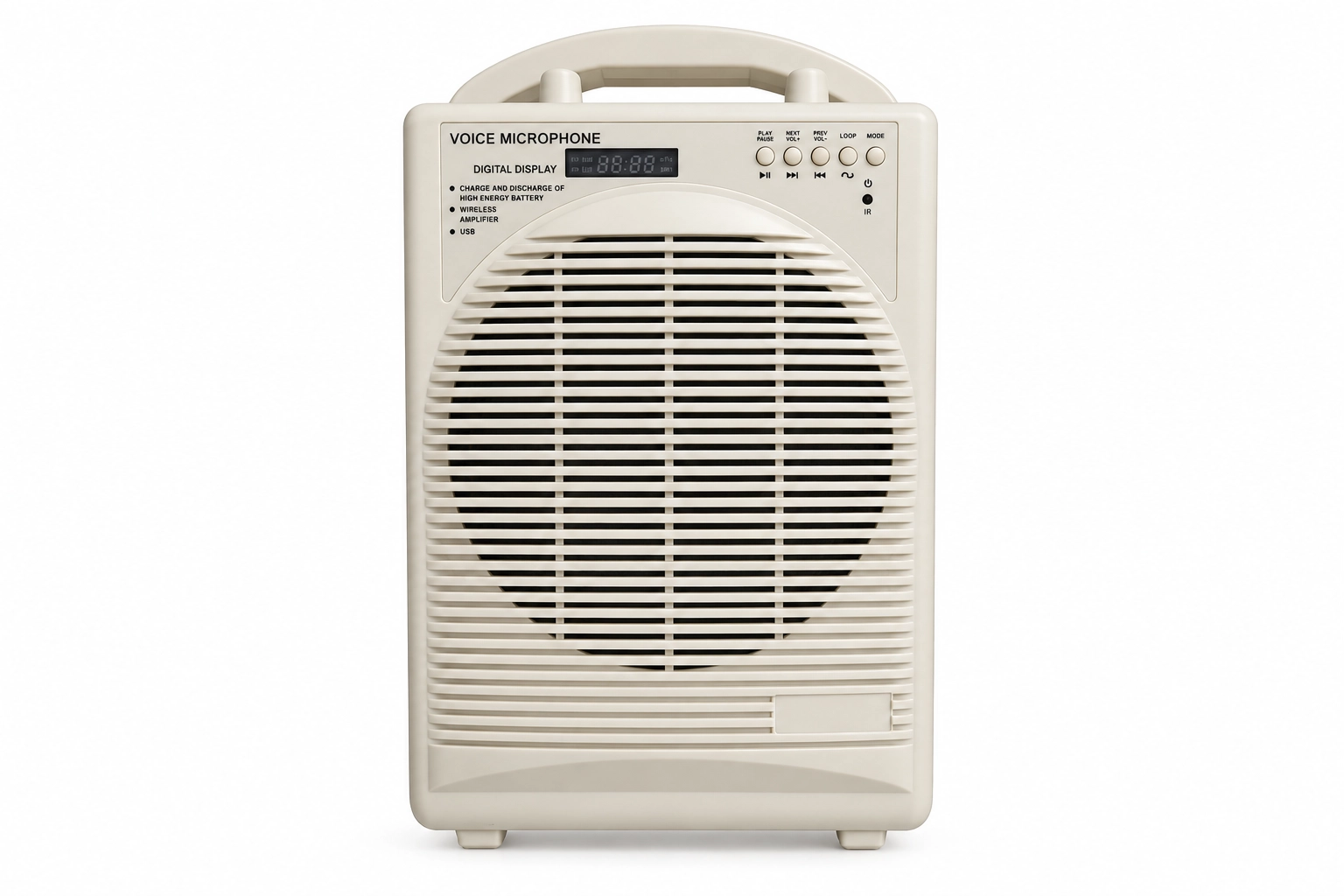 60W RMS Taşınabilir Mevlüt Amfisi Bluetooth Mikrofonlu Ses Sistemi