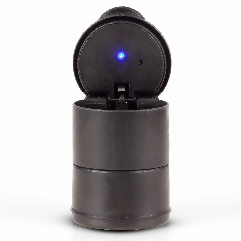 HEPU HP-77 Oto Araç Içi Mavi Led Işıklı Küllük Araba Kül Tablası