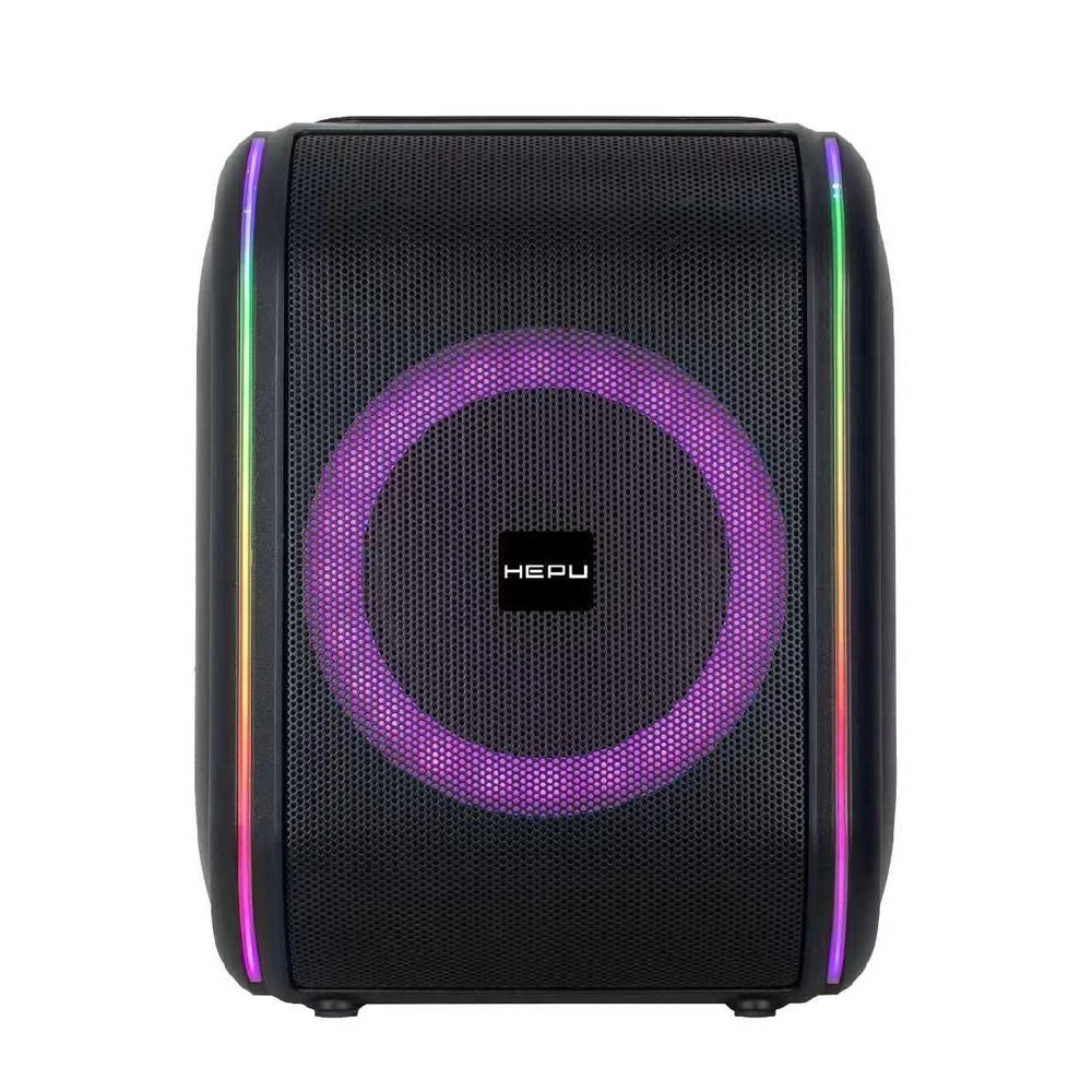 HEPU HP-988 Titan Series Taşınabilir Bluetooth Hoparlör – 8” Hoparlör, RMS 30W, Extra Bass, TWS Destekli