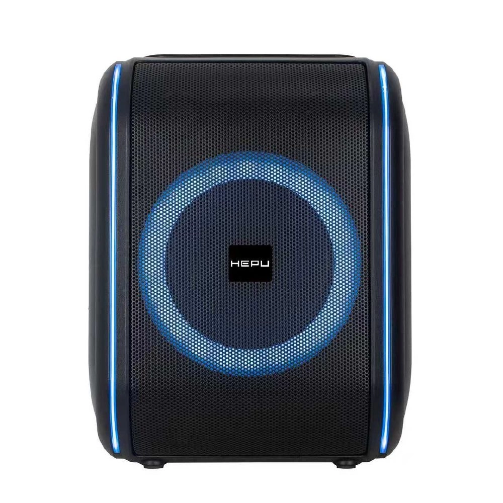 HEPU HP-988 Titan Series Taşınabilir Bluetooth Hoparlör – 8” Hoparlör, RMS 30W, Extra Bass, TWS Destekli