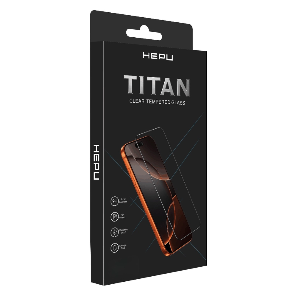 HEPU TITAN HD Clear Cam Ekran Koruyucu – iPhone 15 Pro Uyumlu
