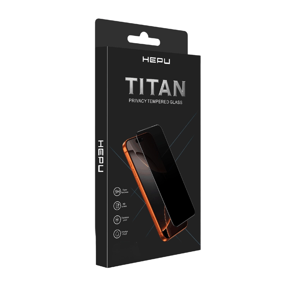 HEPU TITAN Privacy Cam Ekran Koruyucu – iPhone 11 / XR Uyumlu