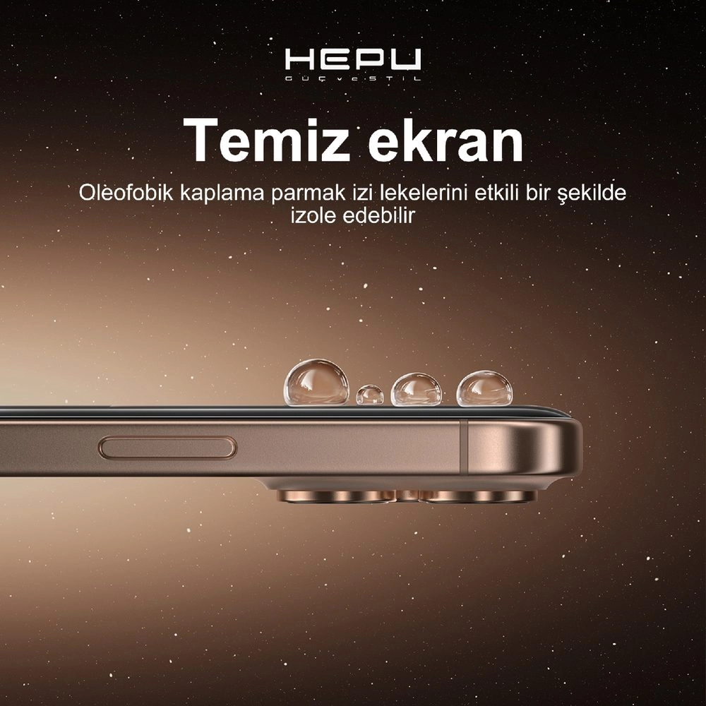 HEPU ARMOR Series Privacy Cam Ekran Koruyucu – iPhone 11 / XR Uyumlu
