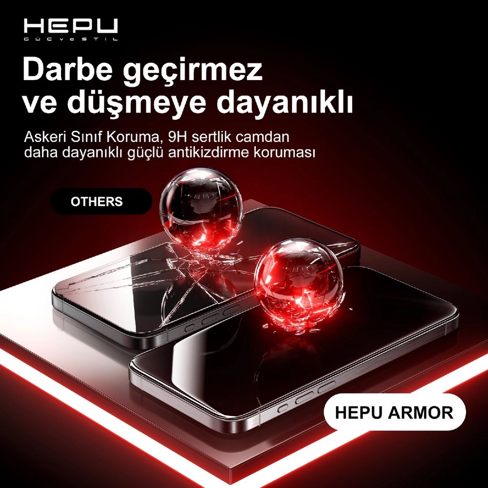 HEPU ARMOR PRIVACY CAM IPHONE 16 PRO/17