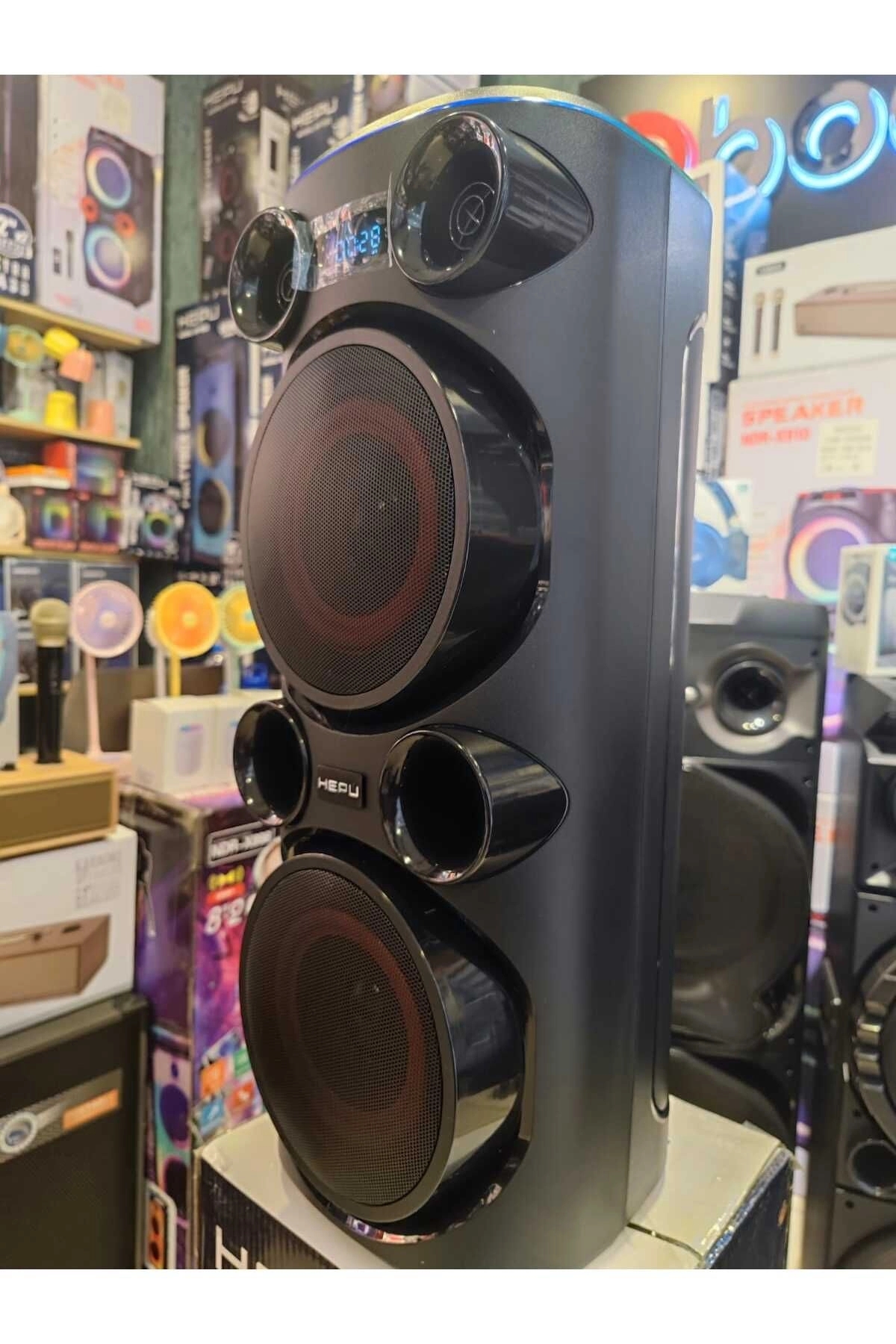 HP 956 60 W Taşınabilir Şarjlı Süper Bass Bluetooth Parti Hoparlör 6,5 inc*2