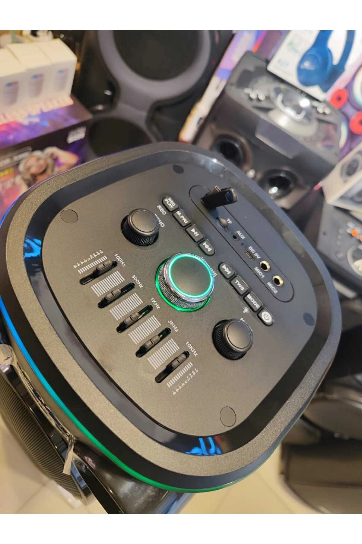 HP 956 60 W Taşınabilir Şarjlı Süper Bass Bluetooth Parti Hoparlör 6,5 inc*2