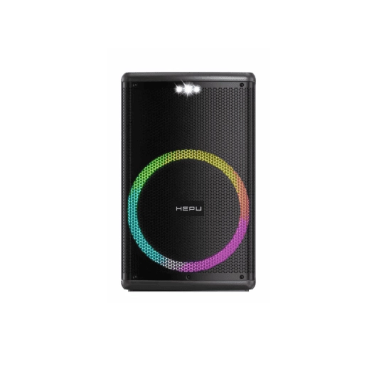 HEPU HP-101 15’’ 60 w Rms Rgb Süper Bass Taşınabilir Bluetooth Hoparlör