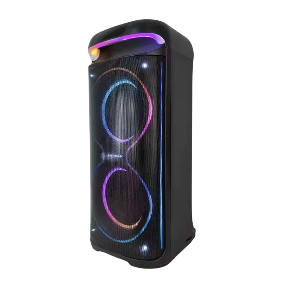 HEPU HP-100 2x10” 60 W Rms Süper Bass Taşınabilir Bluetooth Hoparlör