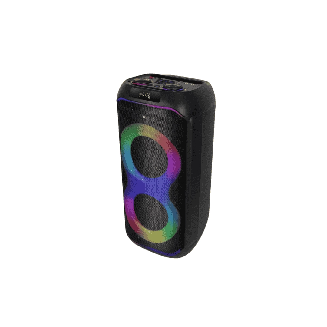 HEPU HP-117 Partybox Bluetooth Hoparlör – 2×6.5” Hoparlör, 40W Güç, RGB Işık, TWS Destekli