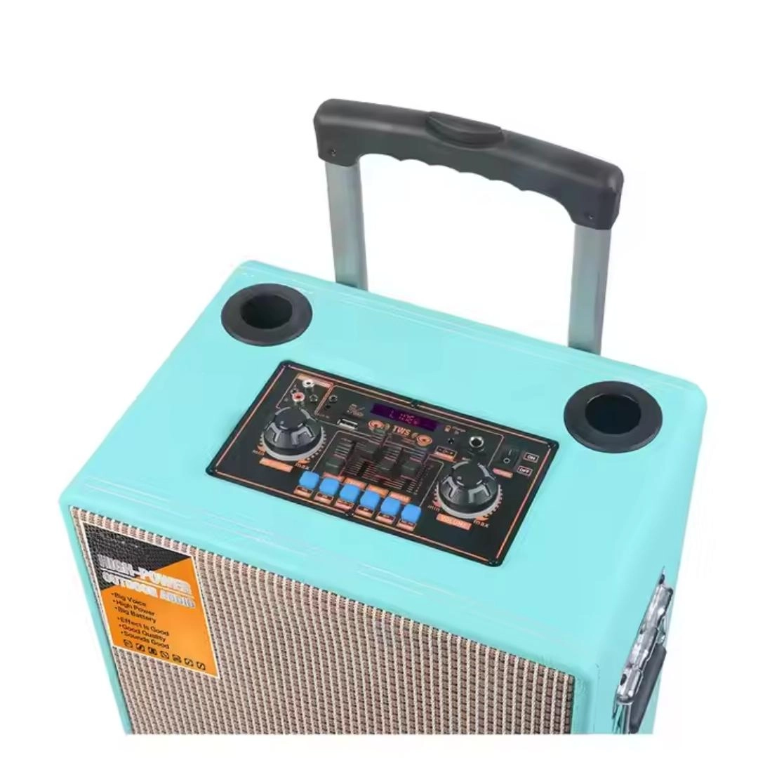 HEPU HP-902 Taşınabilir Şarjlı Bluetooth Amfi Hoparlör 12’’ Subwoofer 