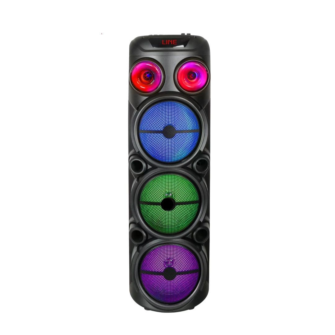 HEPU HP 974 Süper Bass Taşınabilir Bluetooth Parti Hoparlörü 3*8 inc 20 w Rms