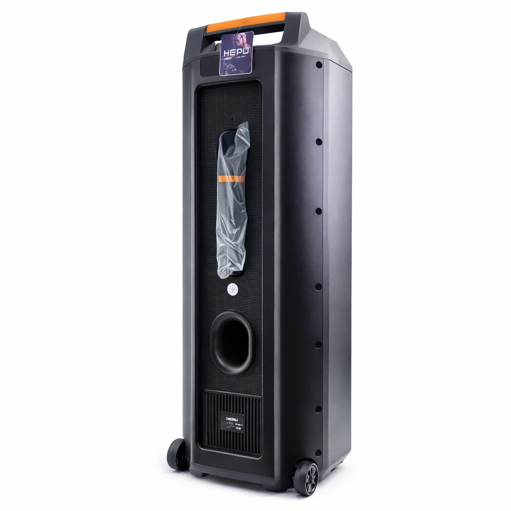 HEPU HP-982 Bluetooth Hoparlör 3×8” Hoparlör, 30W - Boomboxtr