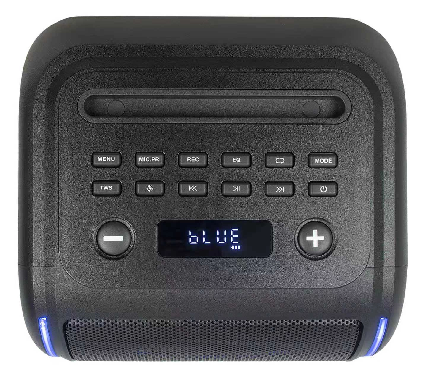 HEPU HP-988 Taşınabilir Bluetooth Hoparlör 8” | 30W RMS | Kablosuz Mikrofon | TWS | RGB Işıklı