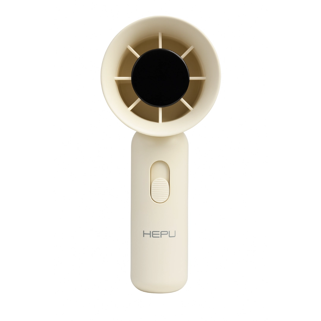 Hepu HP F20 El Tipi Şarjlı Fan | Dijital Ekranlı