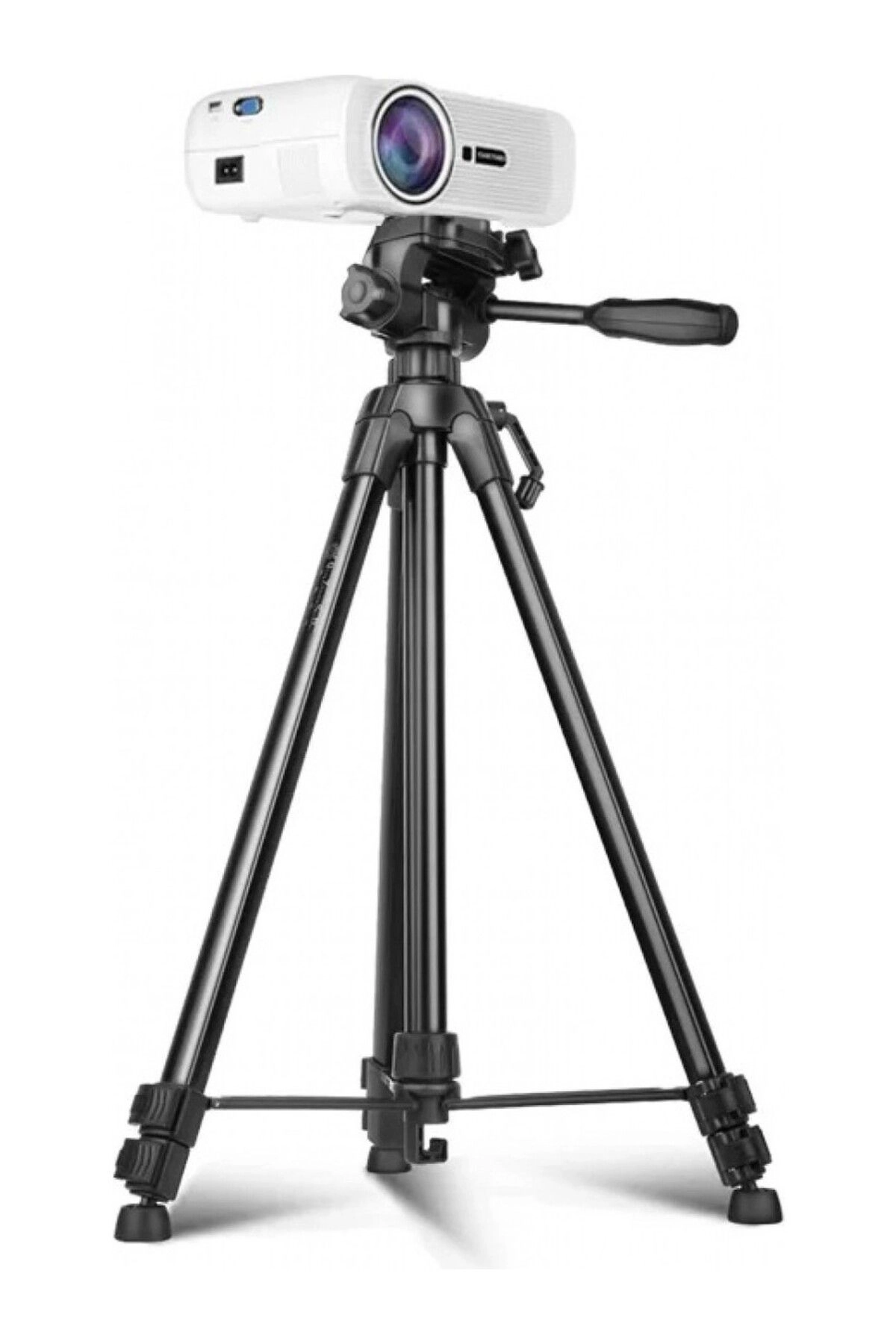 hp T04 Alüminyum 173 cm Tripod Profesyonel Taşınabilir Dslr Cep Telefonu Tripodu