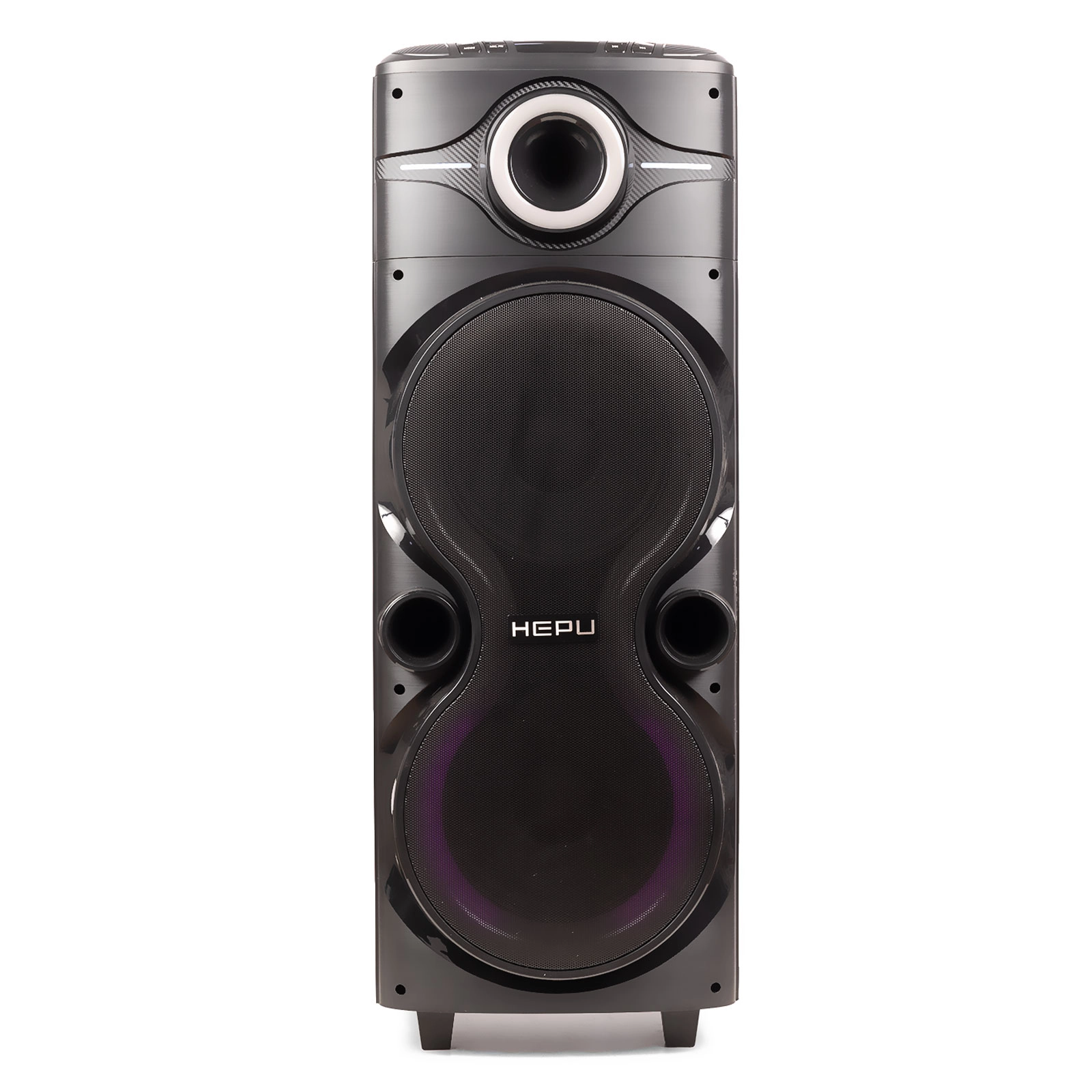 HEPU HP-922 Bluetooth Hoparlör | 10” Çift Woofer Bass