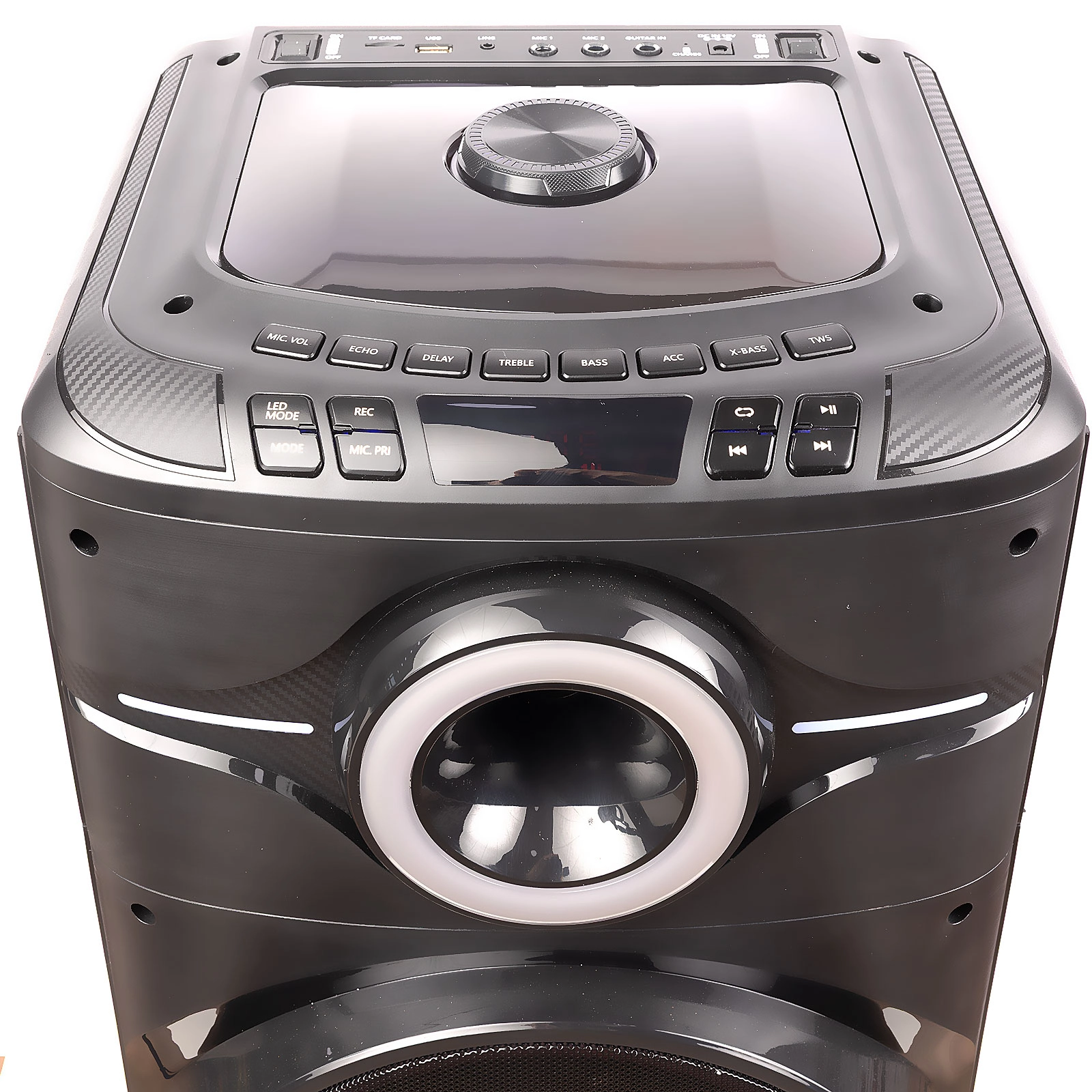 HEPU HP-922 Bluetooth Hoparlör | 10” Çift Woofer Bass