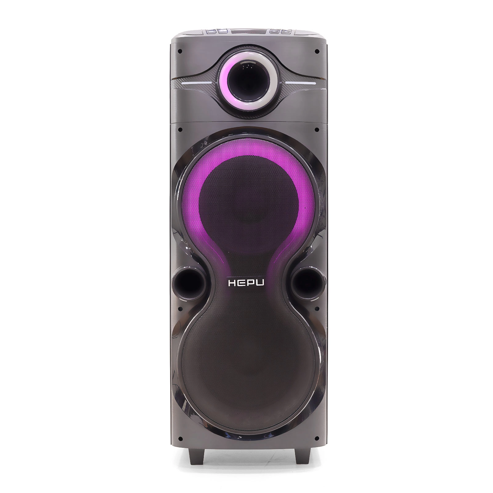 HEPU HP-922 Bluetooth Hoparlör | 10” Çift Woofer Bass