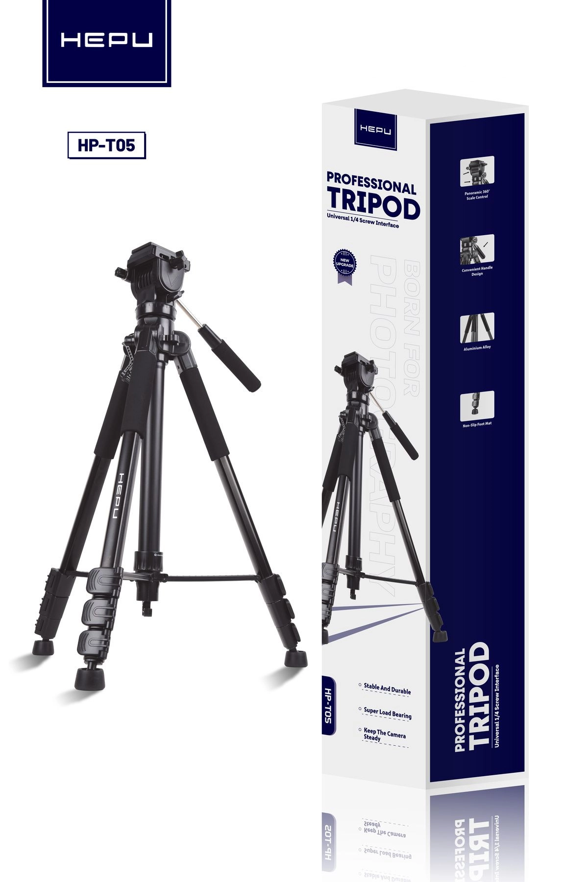 Trıpod Hp-t05 Profosyonel Kamera Ve Telefon