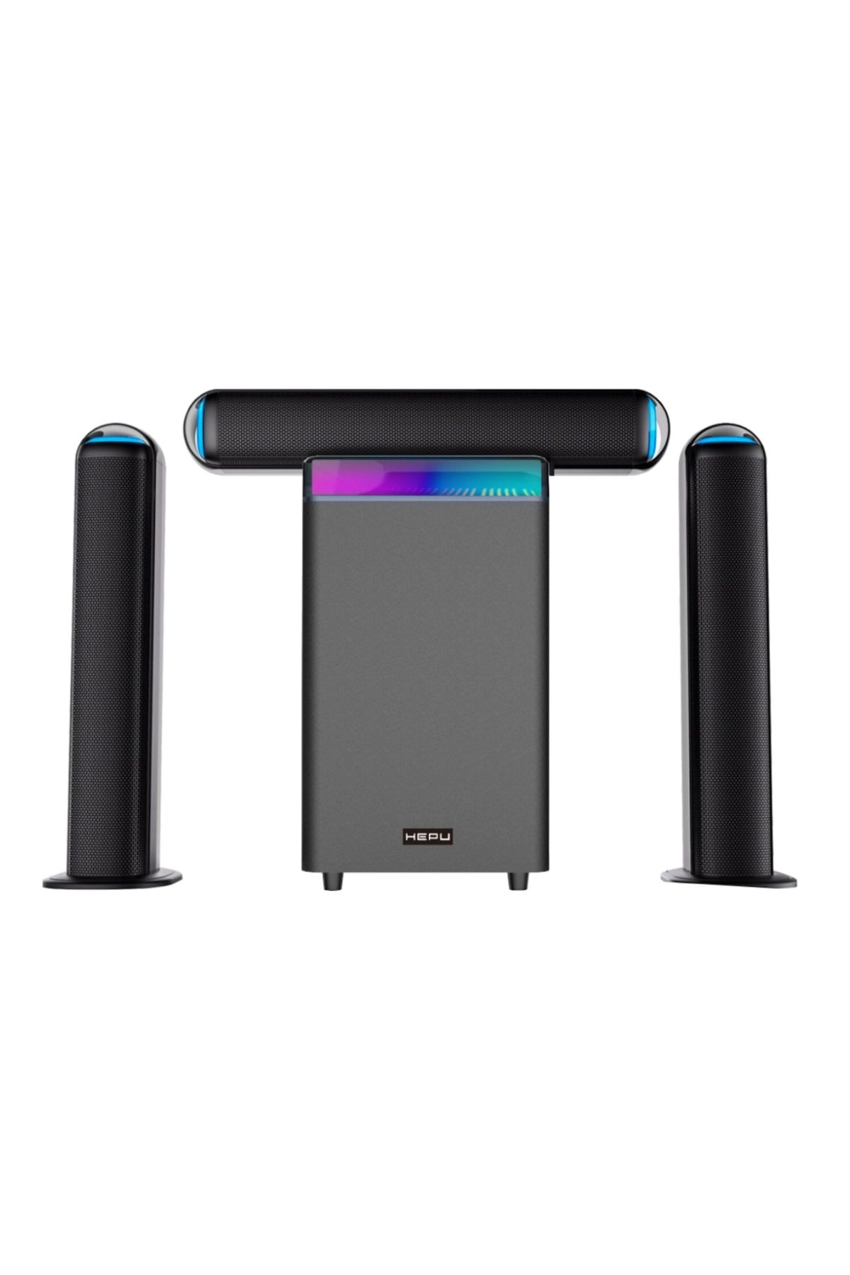 HP-TV01 3+1 Bluetooth Sinema Sistemi 80 w Rms Usb,Tf,Aux