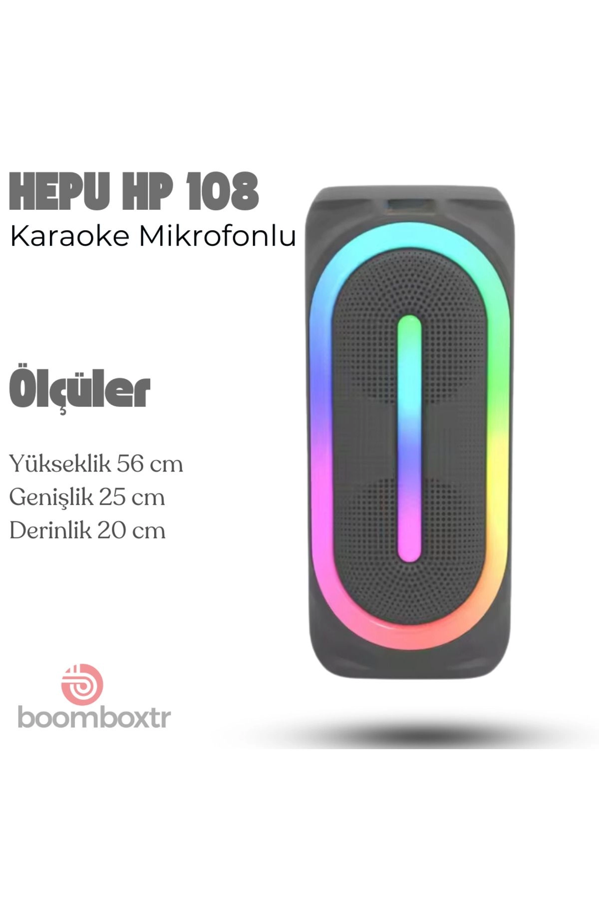 HEPU Hp 108 Bluetooth Hoparlör 16 w rms 2*8 
