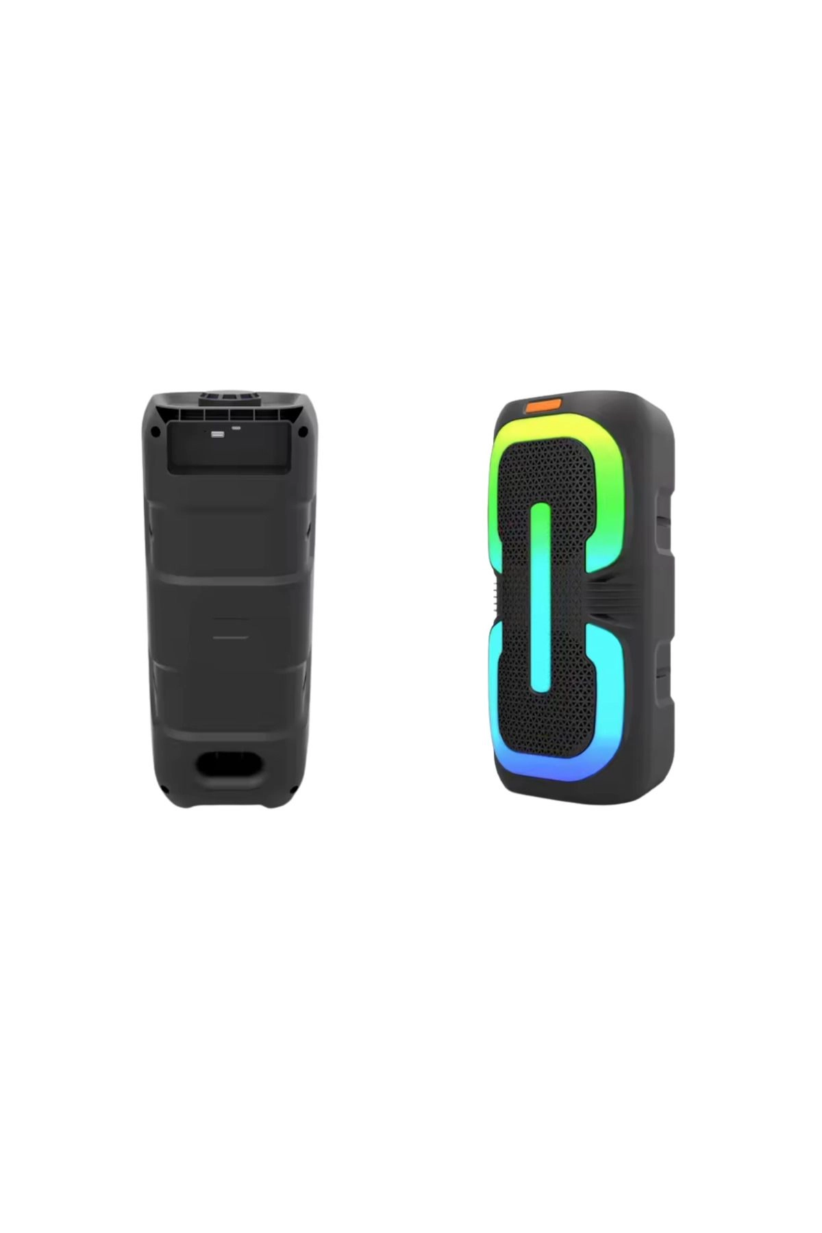 HP-111 Taşınabilir Şarjlı Bluetooth Hoparlör Rgb Usb, Yüksek Ses Mikrofonlu