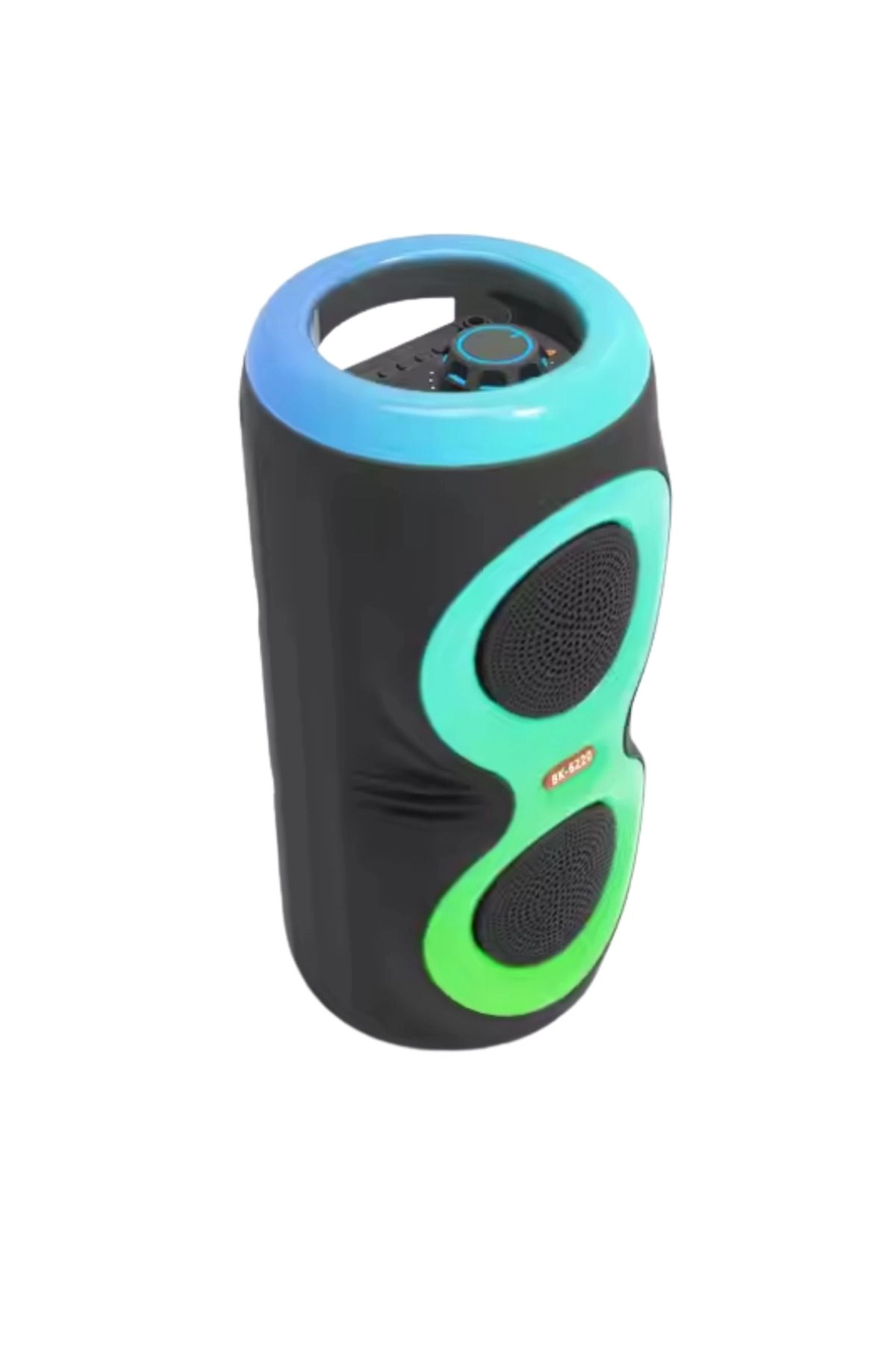 HEPU HP 112  Bluetooth Hoparlör 2*4 inc 10 w Rms Rgb Usb Kablolu Mikrofonlu 3600 mAh