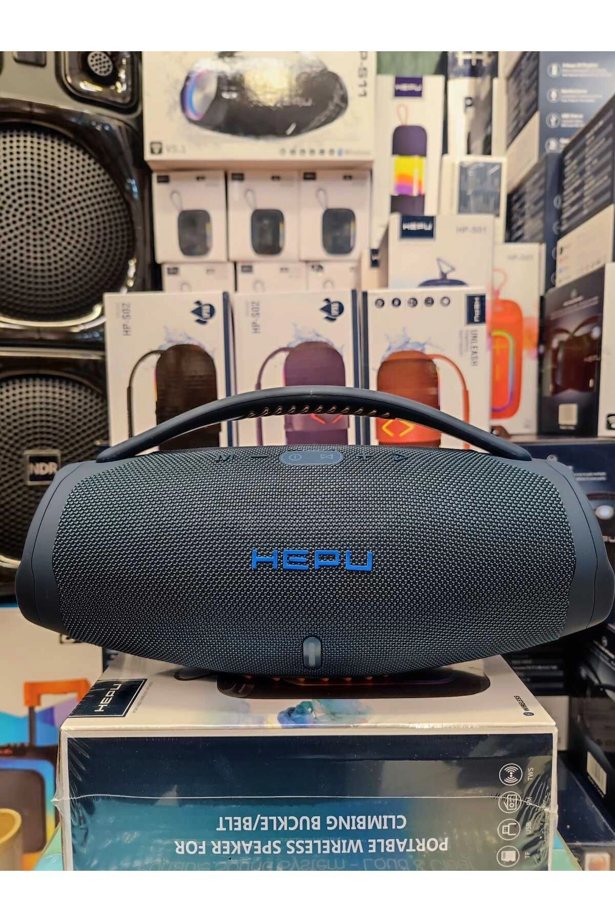 HP-S11 Taşınabilir Şarjlı Bluetooth Hoparlör Usb,Aux,Tf Rgb 20w Rms 95 DB 1800 Mah TWS