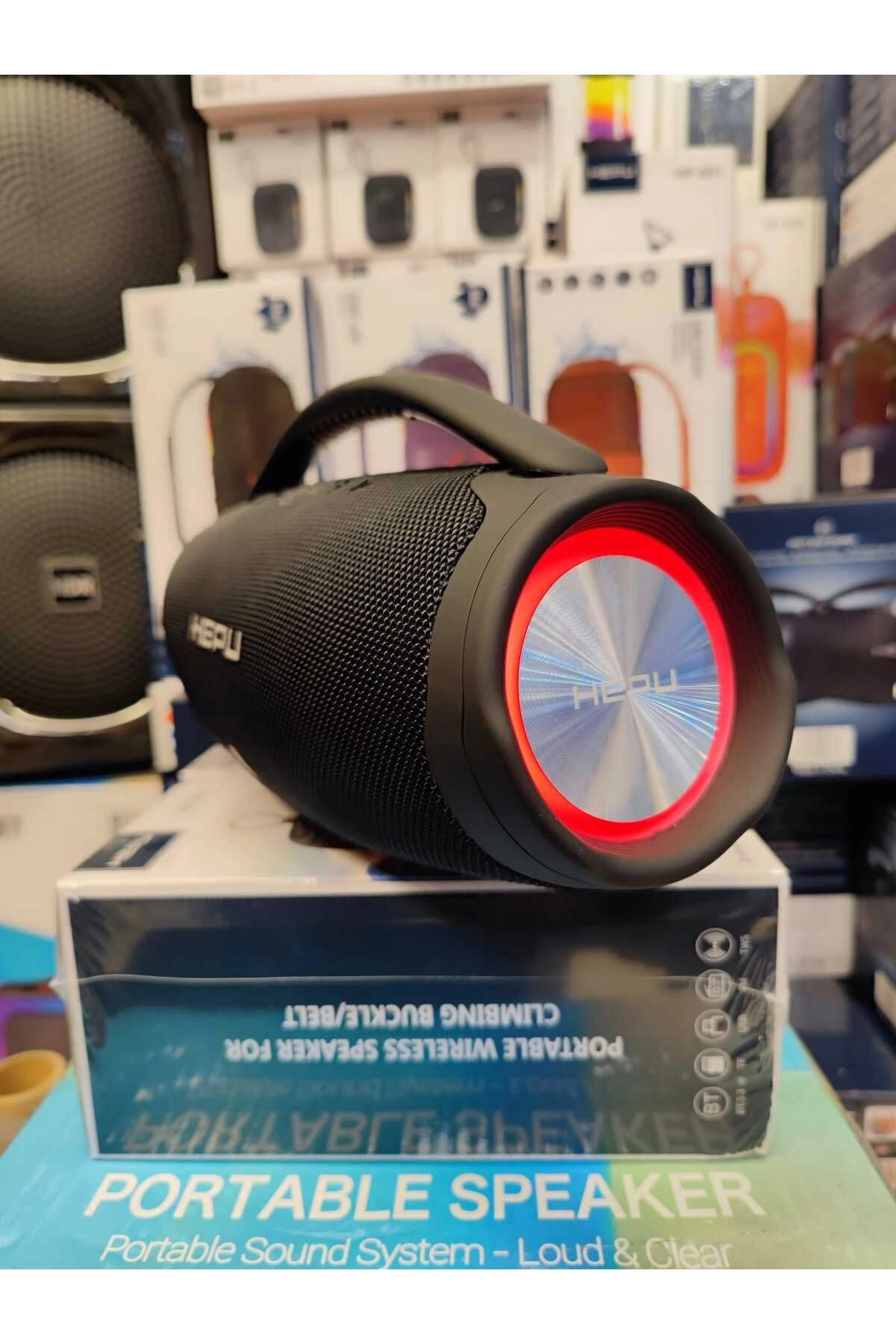 HP-S11 Taşınabilir Şarjlı Bluetooth Hoparlör Usb,Aux,Tf Rgb 20w Rms 95 DB 1800 Mah TWS