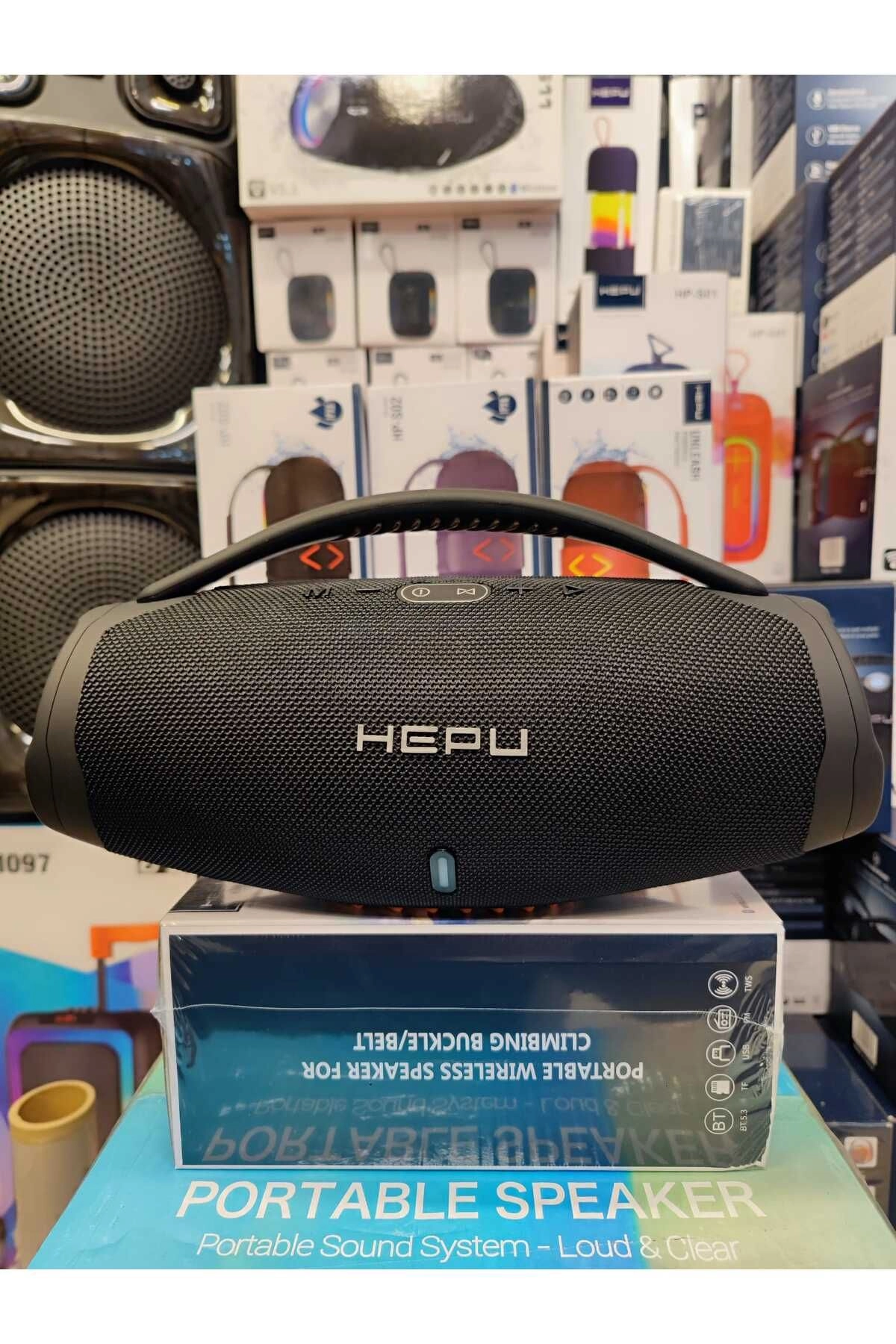 HP-S11 Taşınabilir Şarjlı Bluetooth Hoparlör Usb,Aux,Tf Rgb 20w Rms 95 DB 1800 Mah TWS