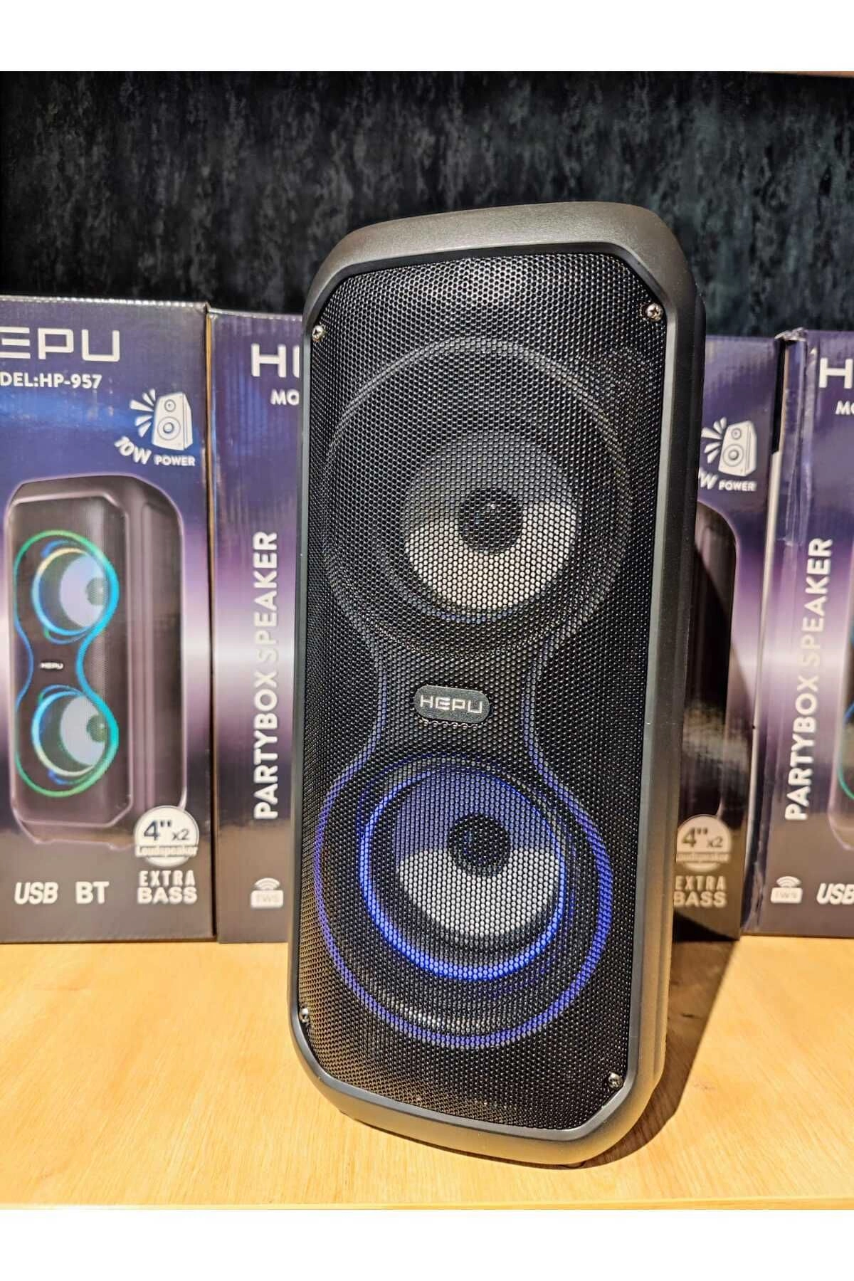 HP 957 Taşınabilir Şarjlı Bluetooth Hoparlör 2*4 inc