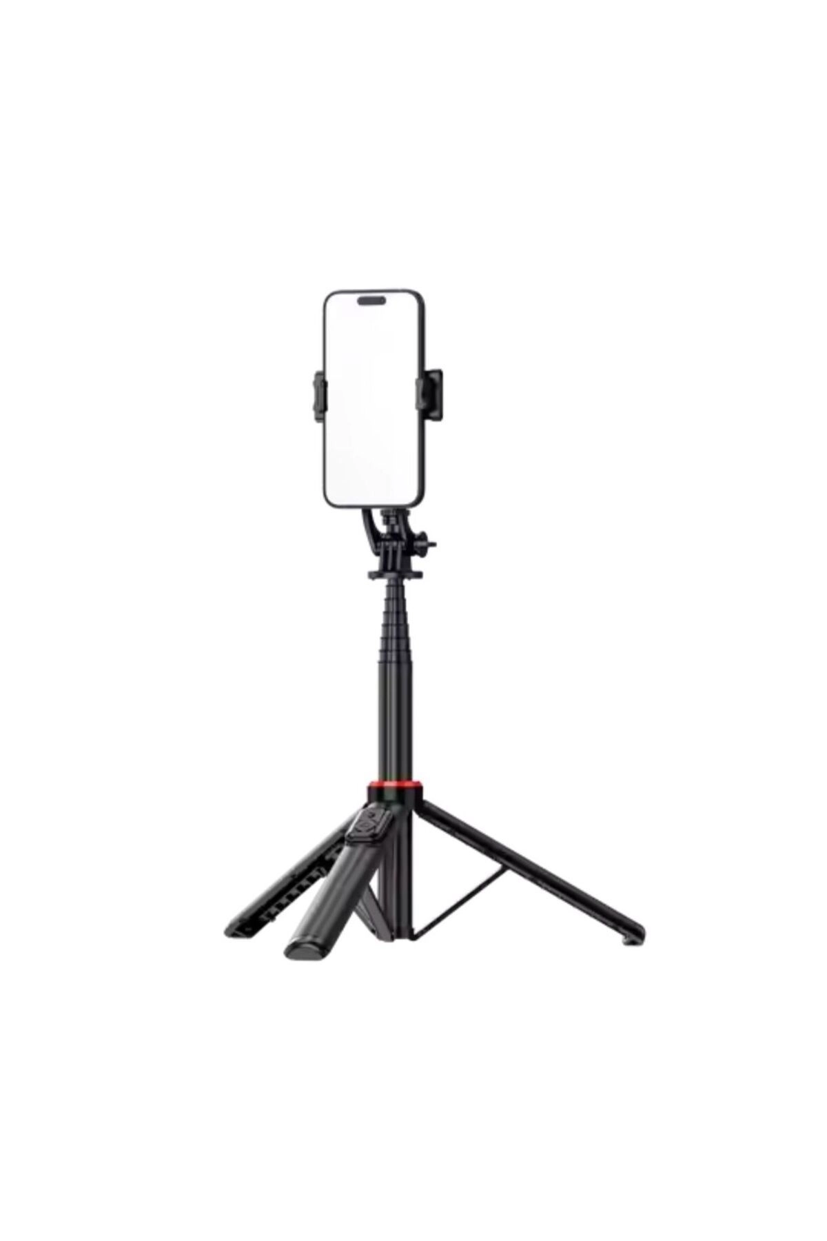 Hepu Hp T12 Stabil Tripod Bluetooth Selfie Çubuğu Ayarlanabilir Uzunluk 150 Cm ios android uyumlu