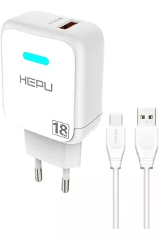 3.0 Qualcomm 18w Hızlı Şarj Aleti Type-c Kablo Adaptör Set Samsung Huawei Xiaomi Uyumlu