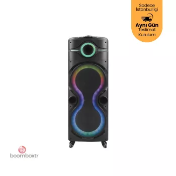 HEPU HP-922 Bluetooth Hoparlör | 10” Çift  Bass