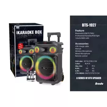 Bts 1785 Taşınabilir Bluetooth Hoparlör 100 w Rms 