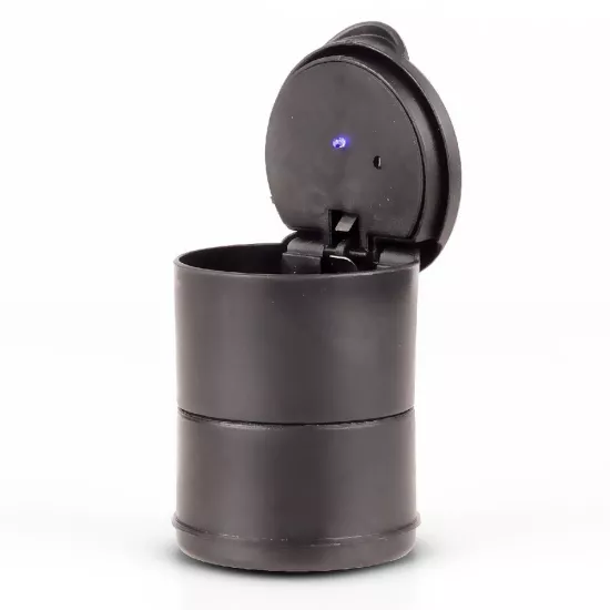 HEPU HP-77 Oto Araç Içi Mavi Led Işıklı Küllük Araba Kül Tablası
