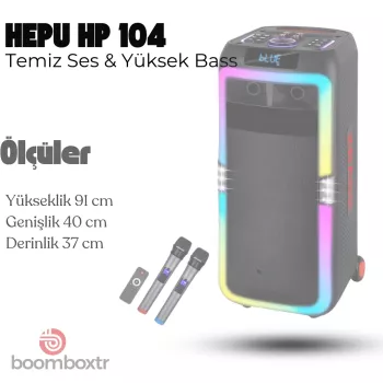 Hepu HP 104 Bluetooth Hoparlör 80 w Rms