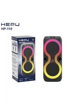 HP 110 Taşınabilir Bluetooth Hoparlör  Rgb 15 W rms Karaoke Mikrofon