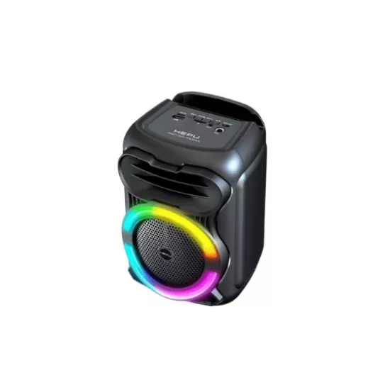HEPU HP-114 Partybox Bluetooth Hoparlör 4” 15W RGB TWS
