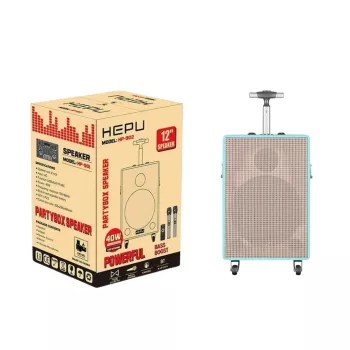 HEPU HP-902  Şarjlı Bluetooth Amfi Hoparlör