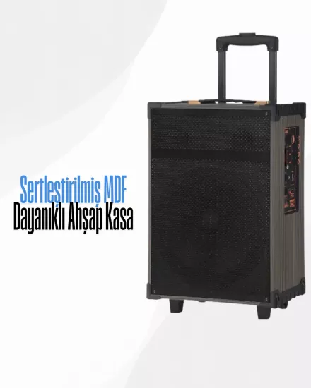 HEPU HP-976 Bluetooth Parti Hoparlör | 40W  | Rms