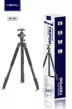 T07 Profesyonel Tripod 200 cm Yatay Kullanım Fonksiyonlu Panoromik Kafa 360 Derece Dönebilir