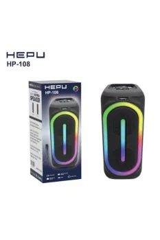 HEPU Hp 108 Bluetooth Hoparlör 16 w rms 2*8 