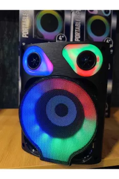 HP 950 Wood Case Taşınabilir Şarjlı Bluetooth Hoparlör 4 Inc 10W Extra Bass